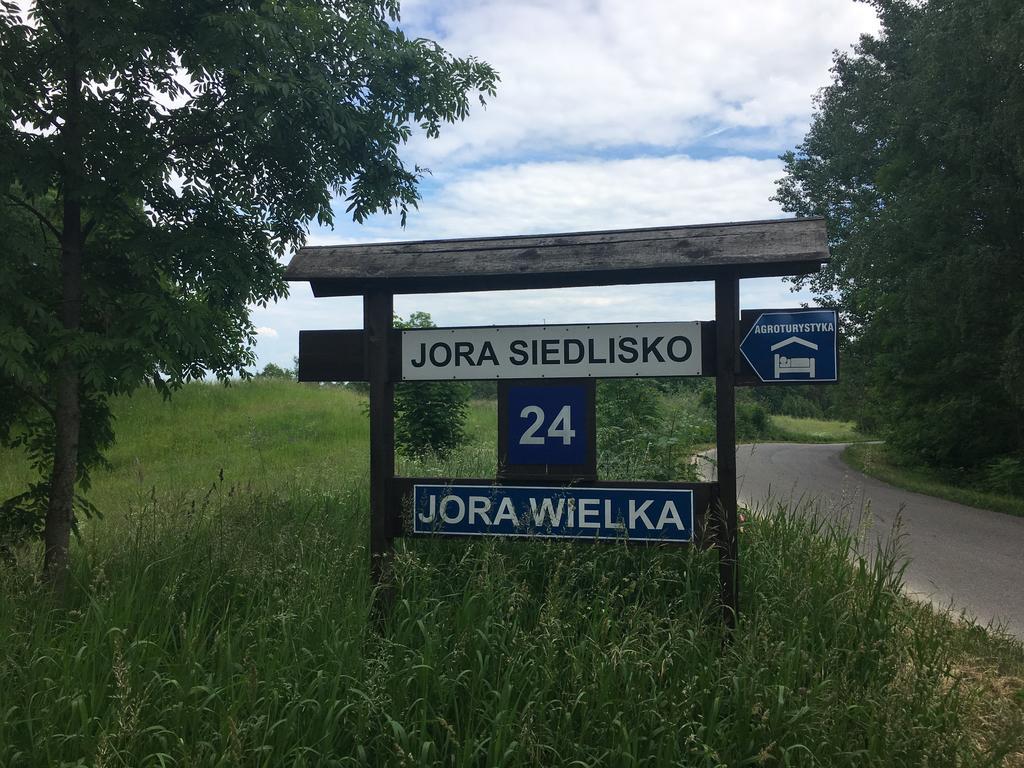 Jora Siedlisko Guest House Jora Wielka ภายนอก รูปภาพ